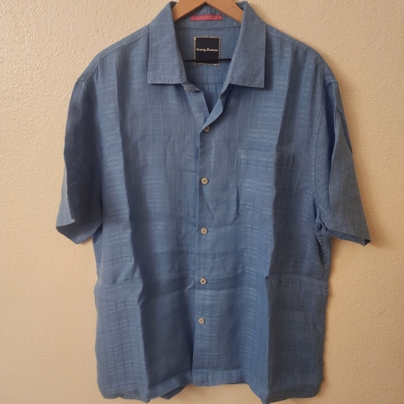 Tommy Bahama 100% Linen Casual Button-Down Shirt Mens XL - Picture 1 of 7
